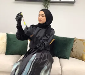 Dr Khan, practice director and aesthetic doctor